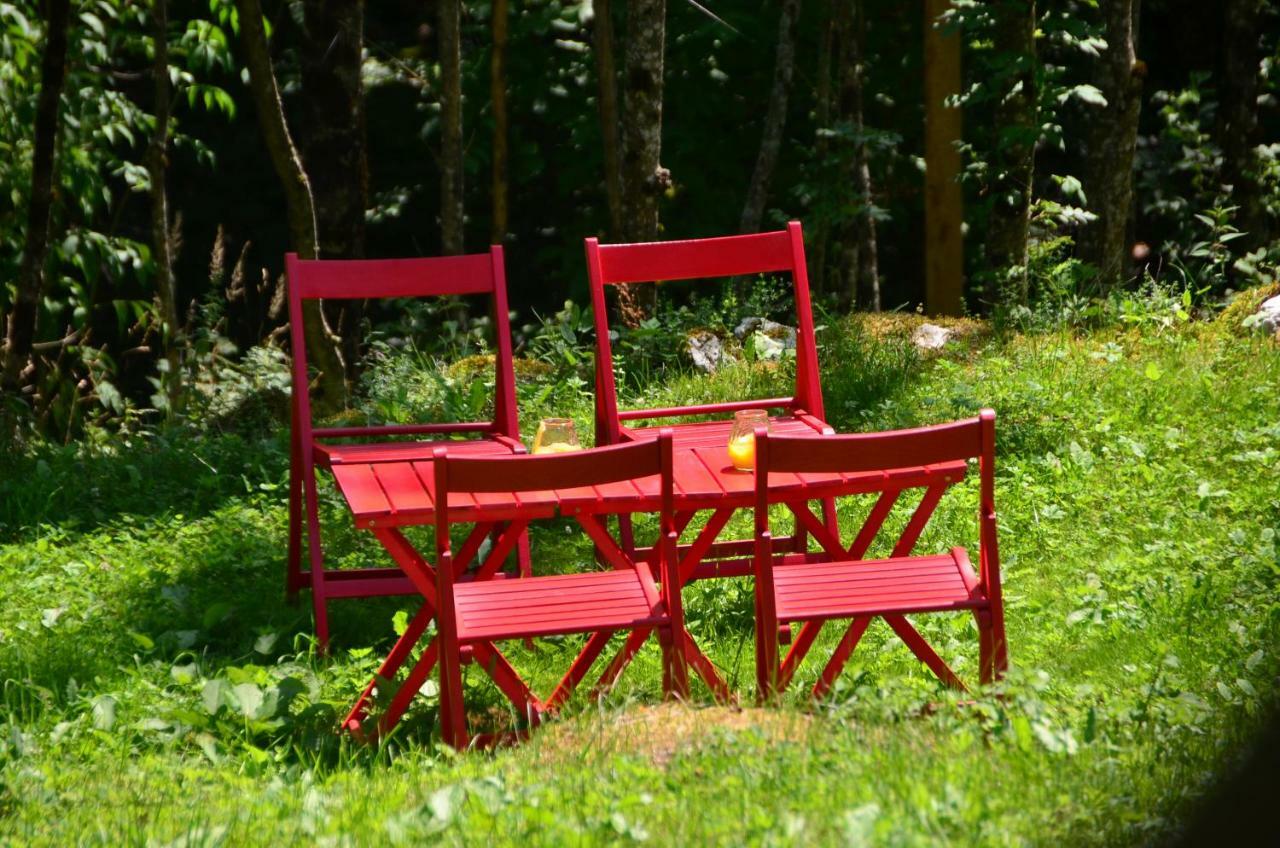 Bezgova Hisica Villa Bovec Luaran gambar
